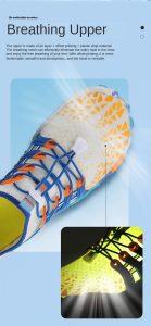 WaveRunner Shoe lycra mesh stretch fabric breathable upper 