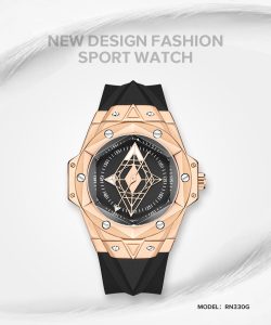 Daniel Gorman analog watch premium silicone strap 