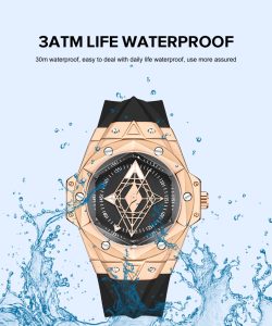 Daniel Gorman watch 3ATM water resistant 